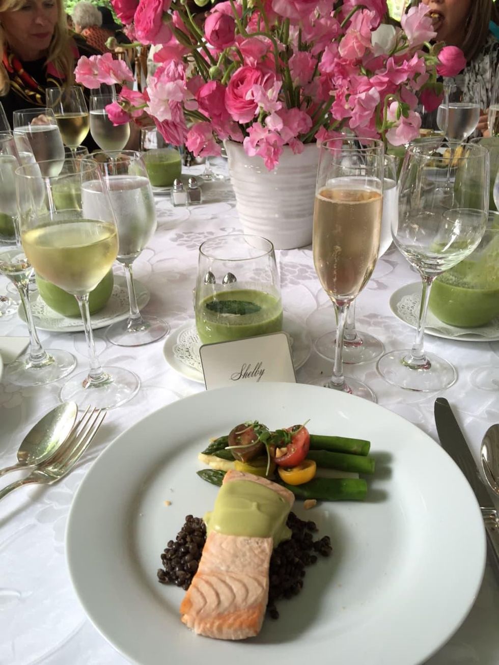 Bayou Bend Luncheon, meal