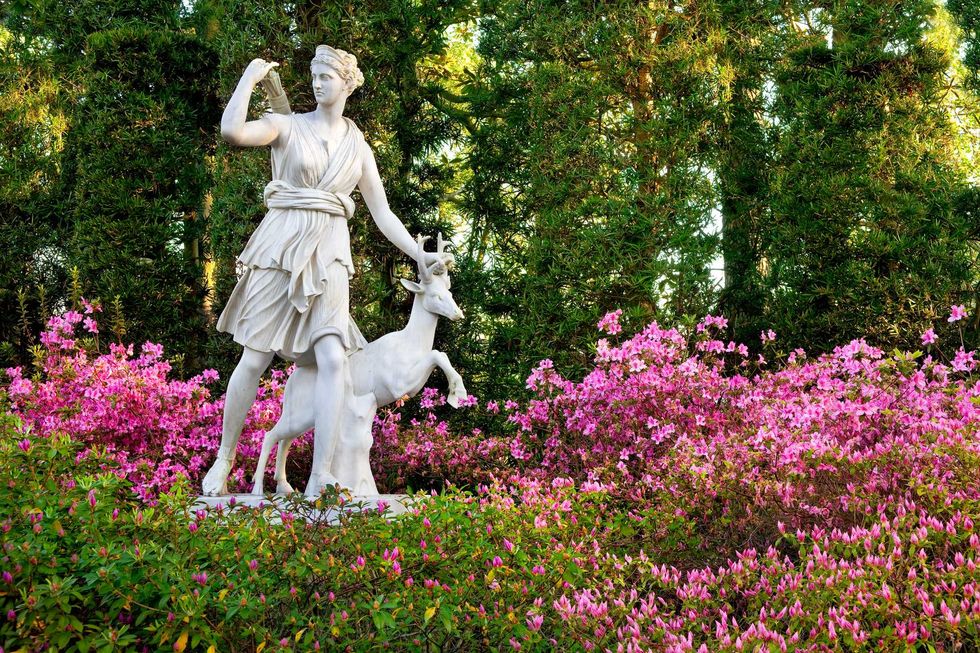 Bayou Bend museum gardens
