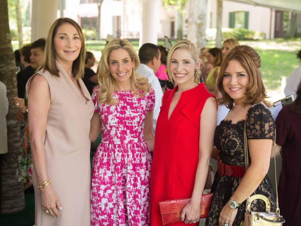Bayou Bend Oscar de la Renta, Soraya McClelland; Luvi Wheelock; Isabel David; Donae Cangelosi Chramosta
