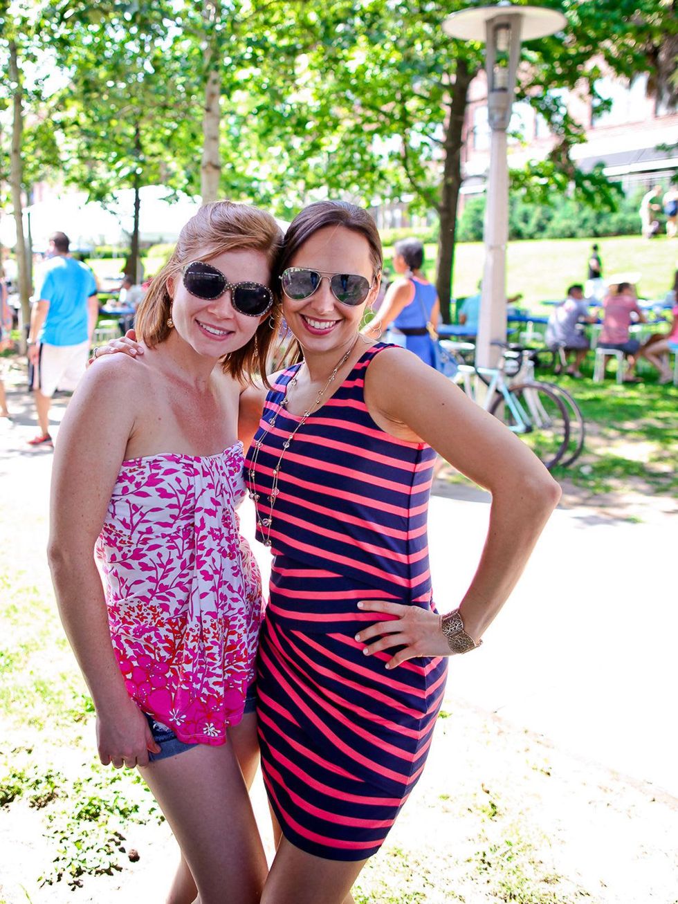 Bayou Buddies Bash April 2013 Kim Hester and Katherine Perry