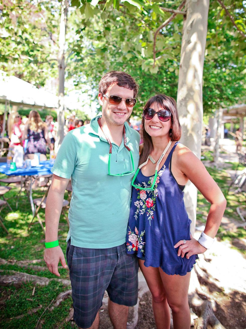 Bayou Buddies Bash April 2013 Lee Foersterling and Caroline Urquhart