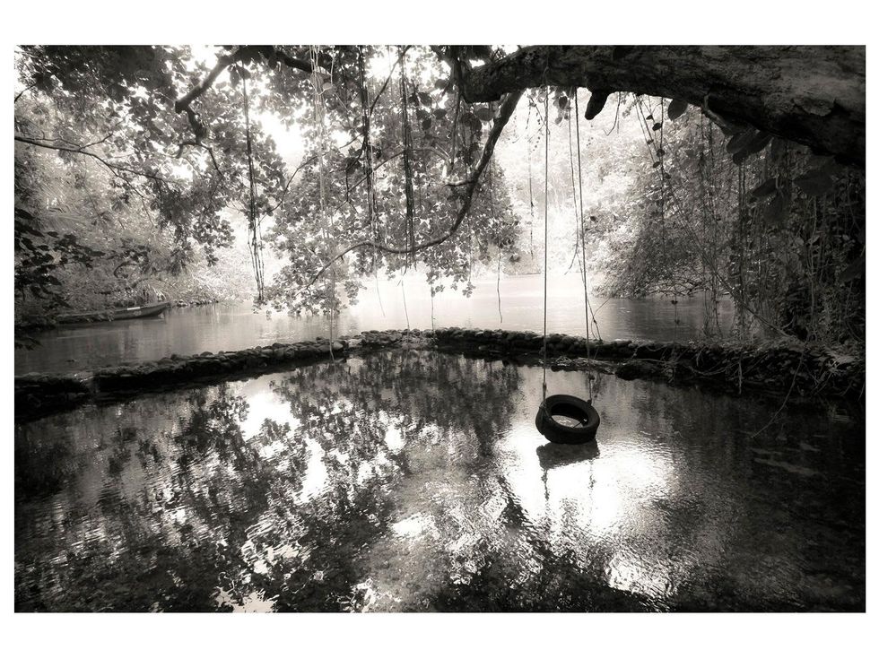 Bayou City Art Festival, emerging artists, March 2013, Amanda Schilling, Tire Swing