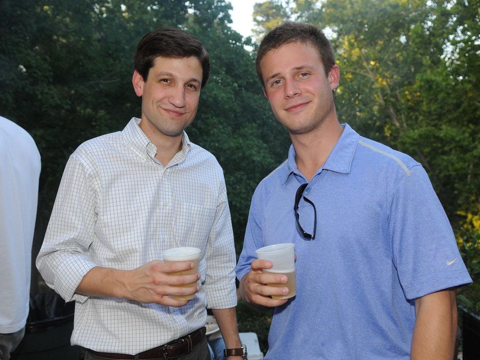 Bayou Herons Burgers & Beer June 2013 David Allemand, Josh Guegenheim