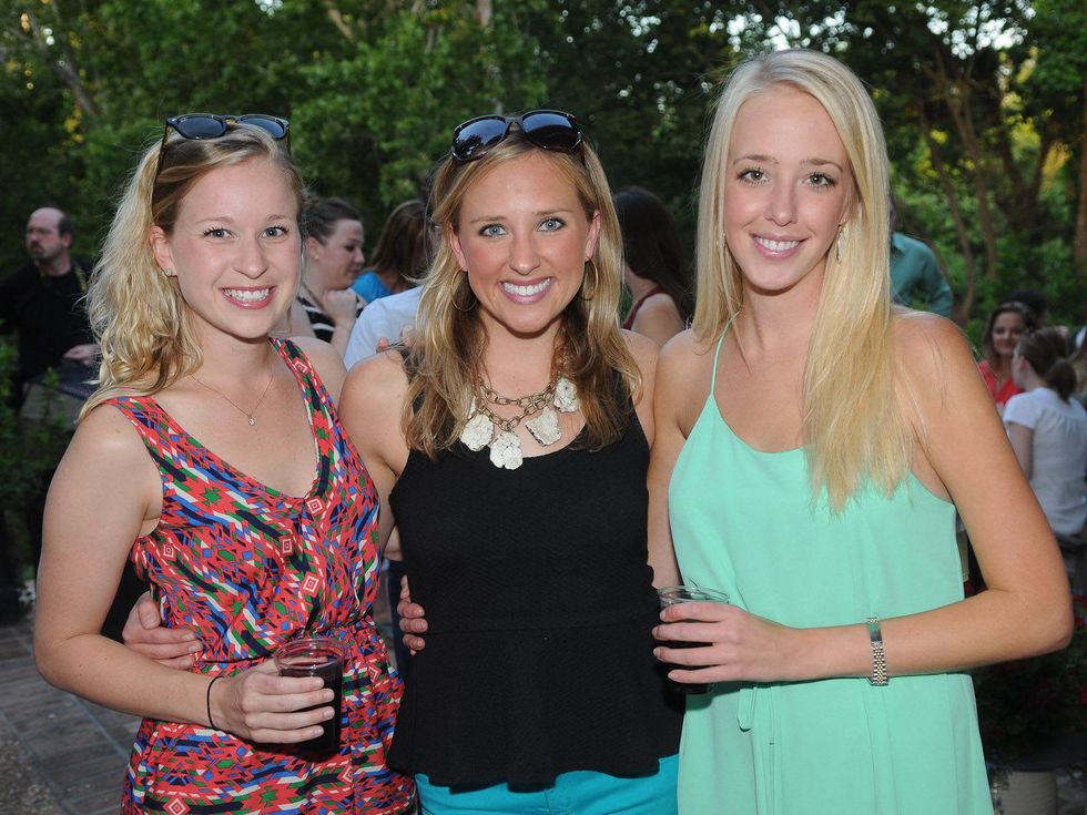 Bayou Herons Burgers & Beer June 2013 Hanna Kubin Rossy, Emily Shuffield, Annie Dishman
