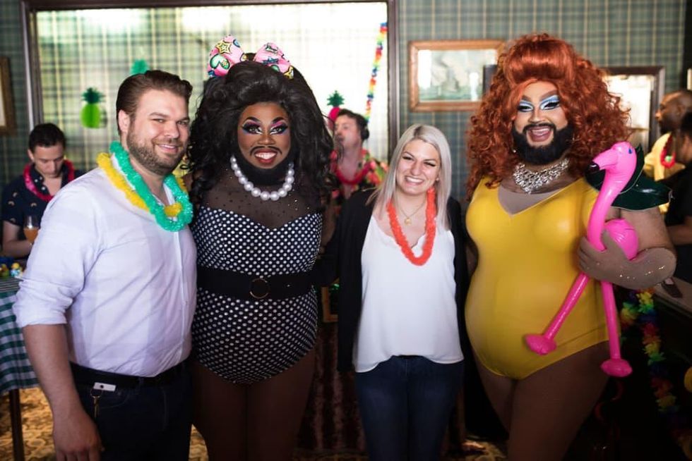 BB Lemon Beach Drag Bash 24. Jeff Wagner, Blackberri, Sara Kossman, Barbara Coa