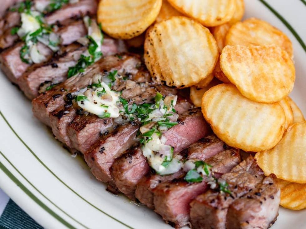 BB Lemon steak frites