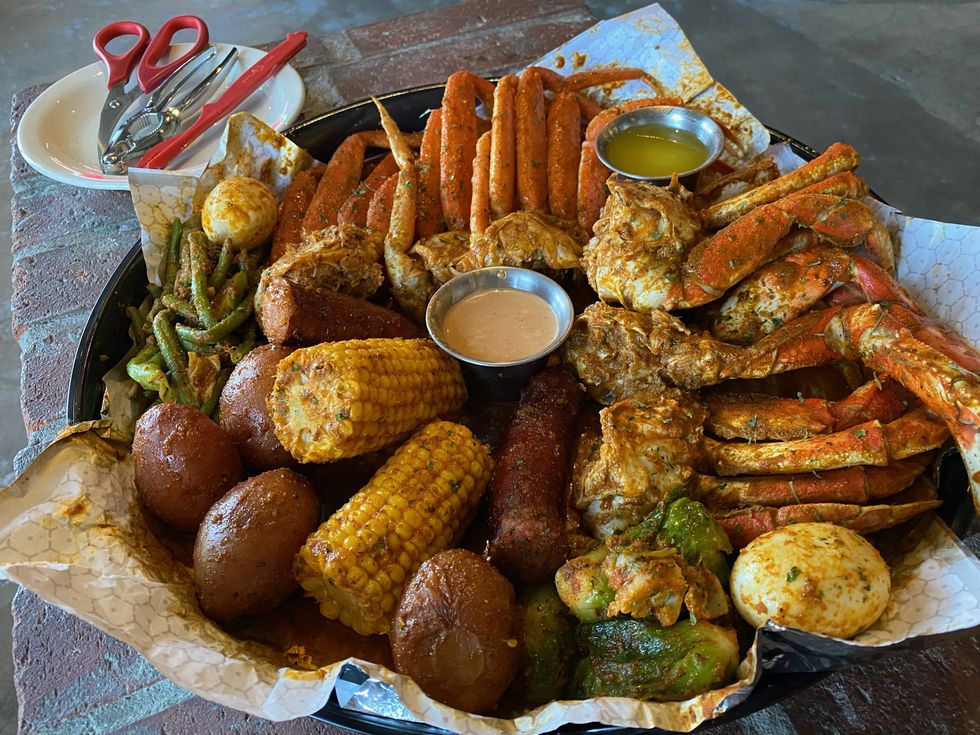 BB's Tex-Orleans seafood boil