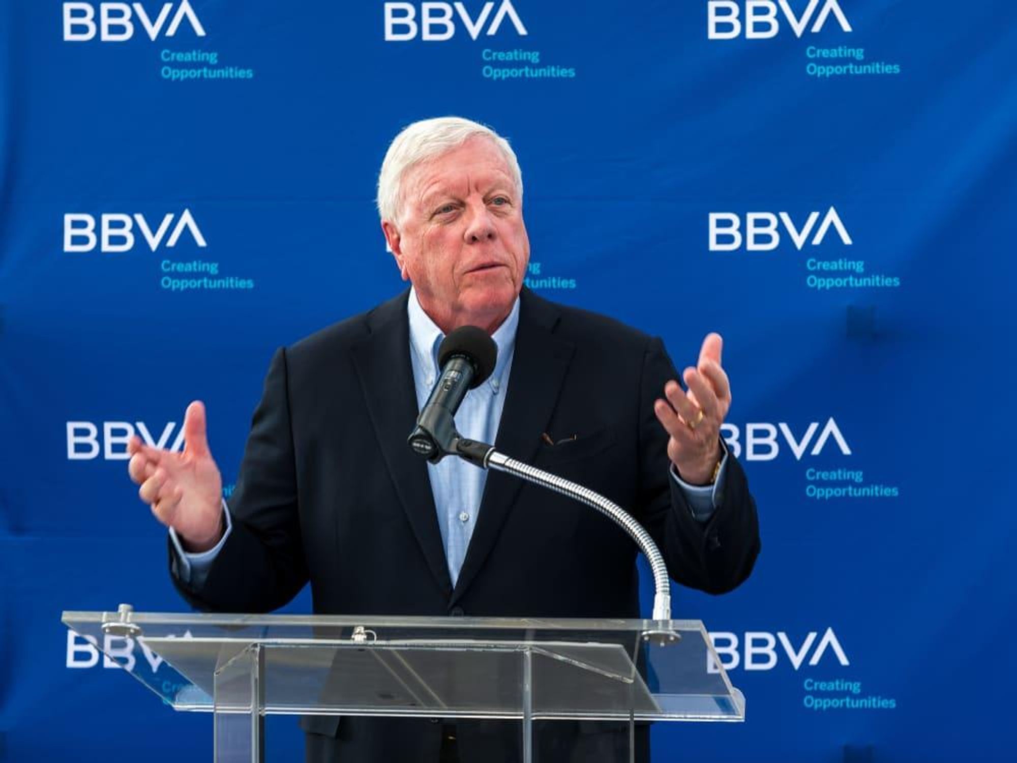 BBVA MFAH Rooftop Garden cocktail reception Rich Kinder