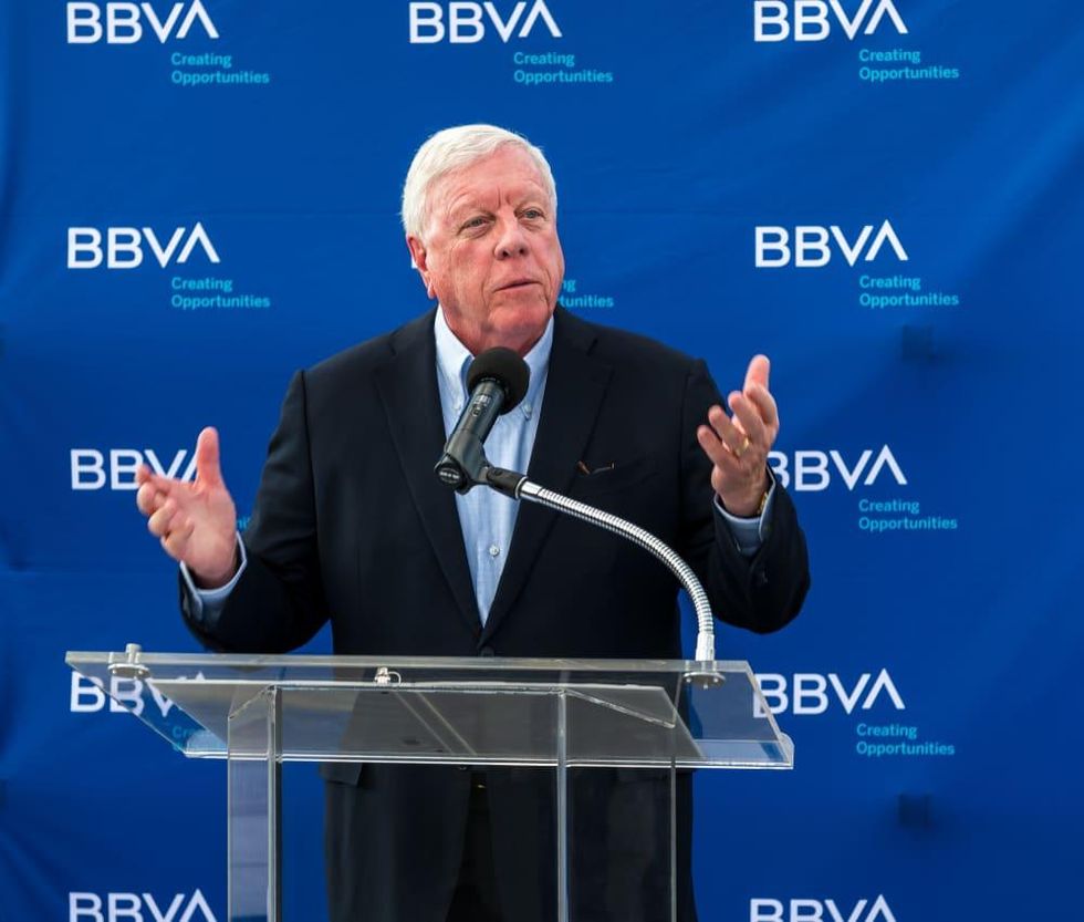 BBVA MFAH Rooftop Garden cocktail reception Rich Kinder