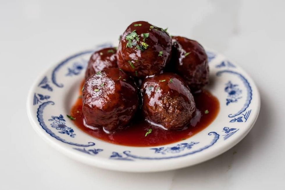 BCK Kitchen & Cocktails sweet and sour meatballs