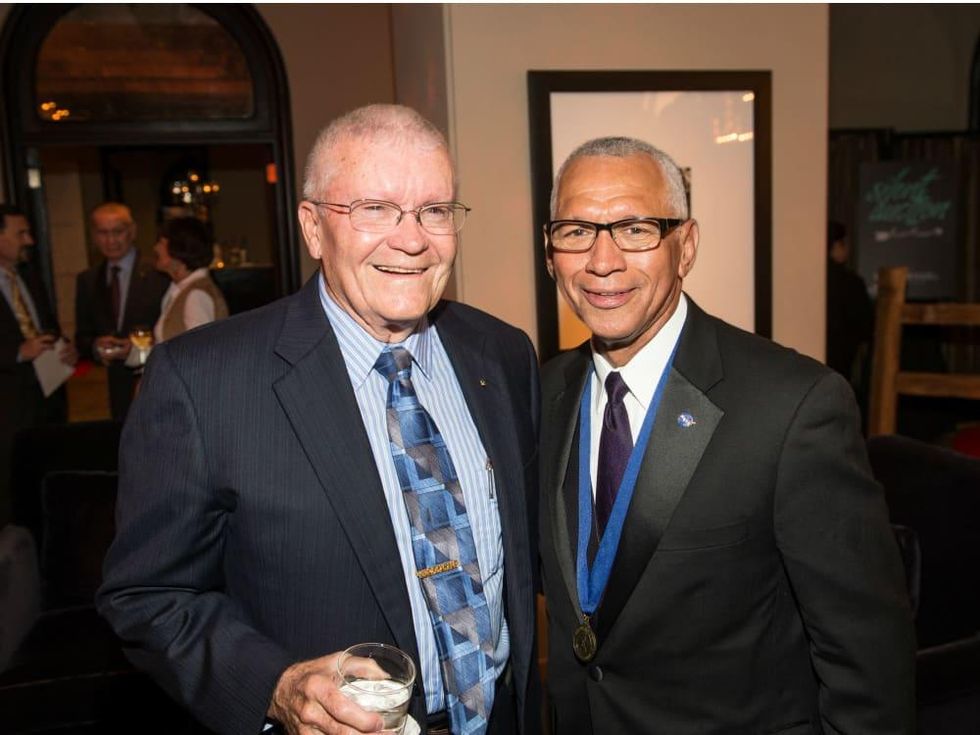 Be An Angel gala 5/16. Fred Haise, Charlie Bolden