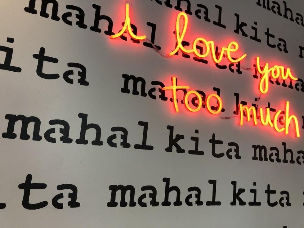 Be More Pacific Houston sign