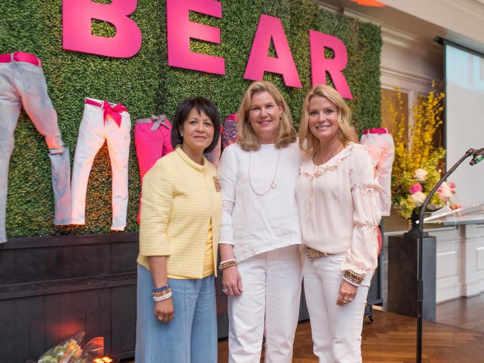 BEAR luncheon 4/16, Bernadette Cashin, Mary Lynn Mannon, Mary-Charles Davis.