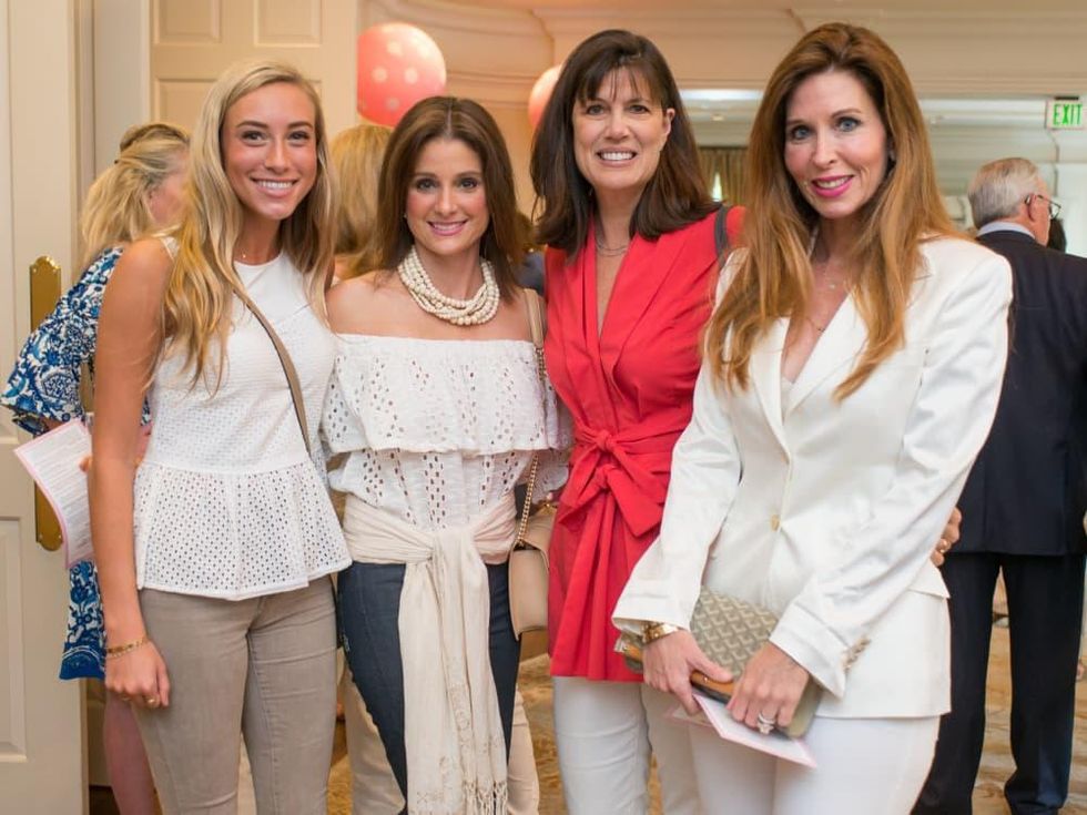 BEAR luncheon 4/16, Mary Bennet Siegel, Natalie Faust, Lisa McCollam, Michelle Stewart