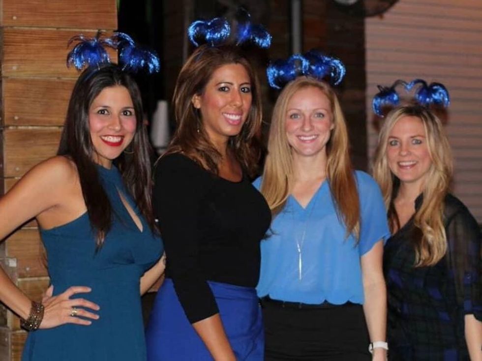 Beat the Blues Crisis Intervention Angelique Sanchez, Trini Silva, Erika Hughes, Kyleen Broxson