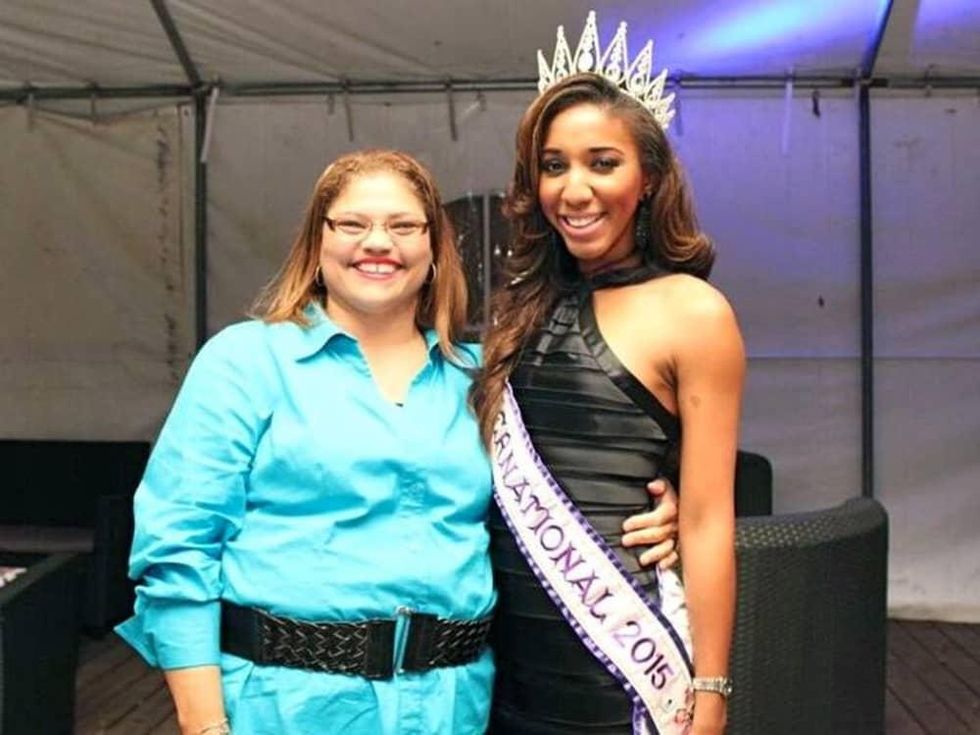 Beat the Blues Crisis Intervention Sylvia LeBlanc and Miss International 2015 Elise Banks