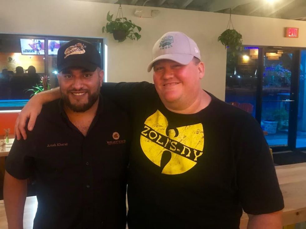 Beaver's Jonthan Jones Arash Kharat