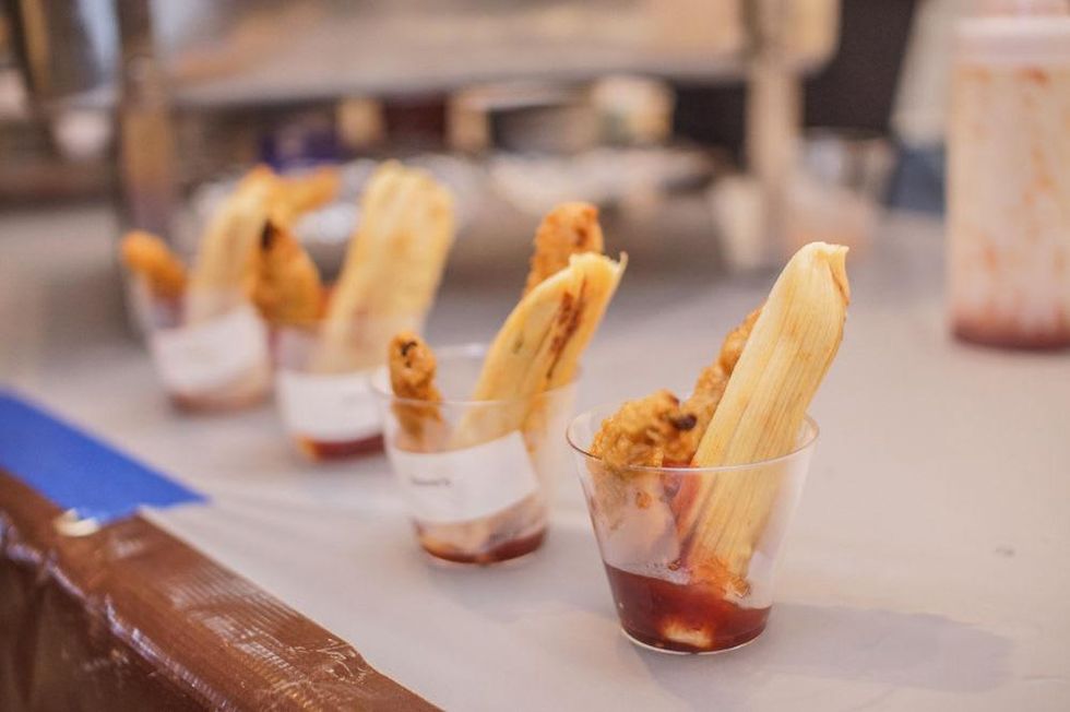 Beaver's turkey tamale