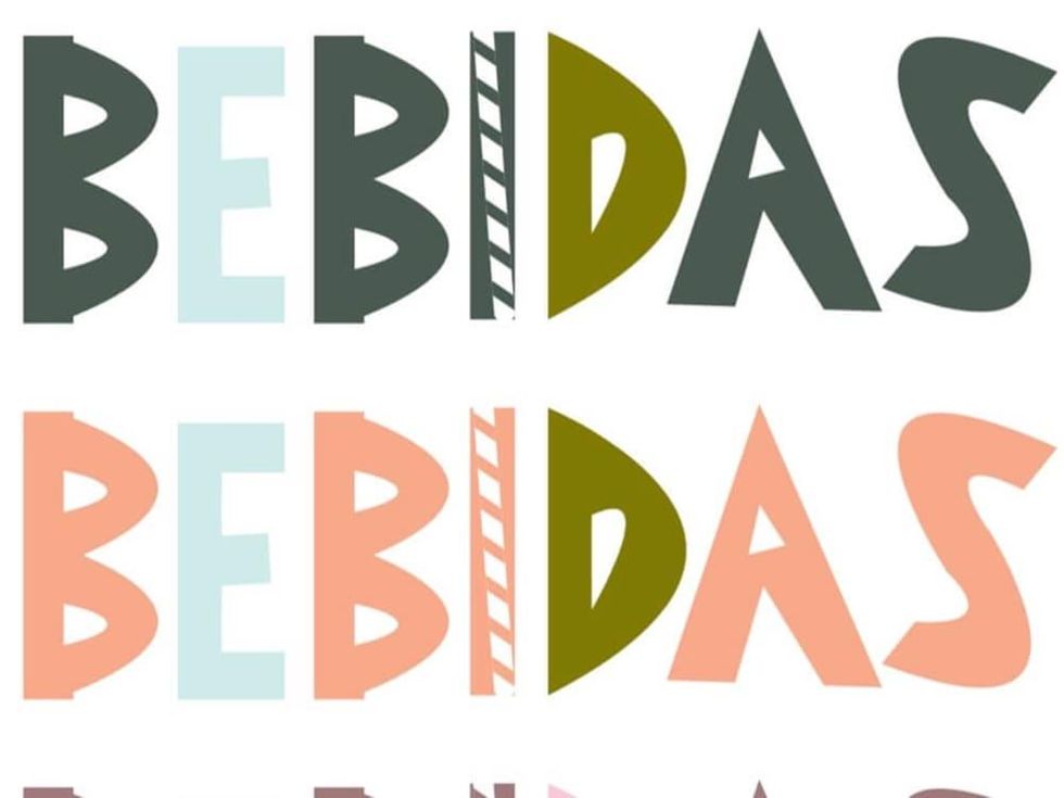 Bebidas juice bar logo