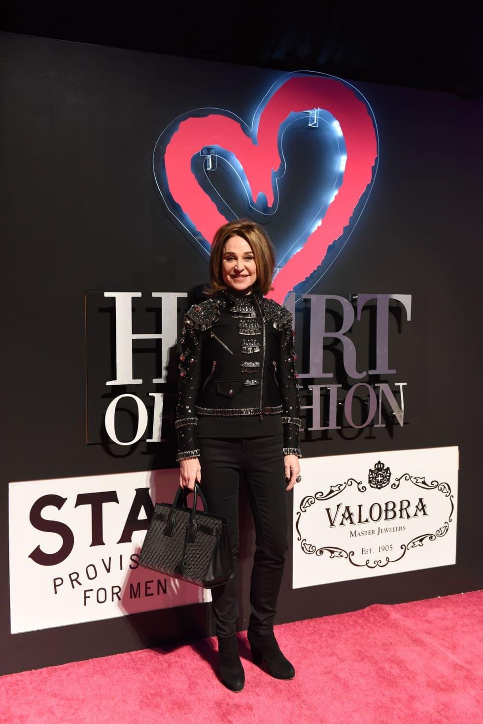 Becca Cason Thrash at Heart of Fashion in Moschino jacket