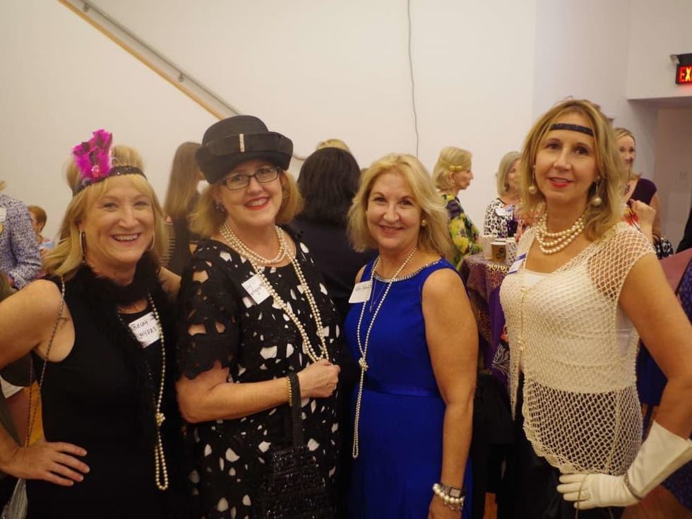 Becky Myers, Suzy Hartgrove, Kay Thompson and Kim Jessup Houston's Women's Equality Day Celebration