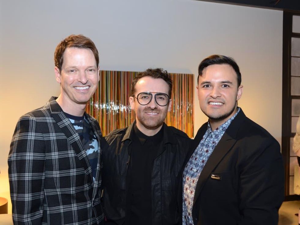 BeDESIGN cocktail party, Brian McCulloch, Jeremy Garcia, Jason Spencer