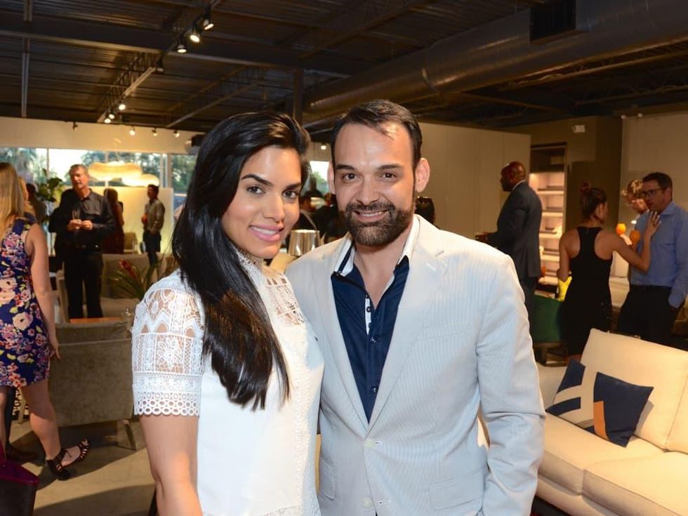 BeDESIGN cocktail party, Nina Magon, Vassili Tsipianitis