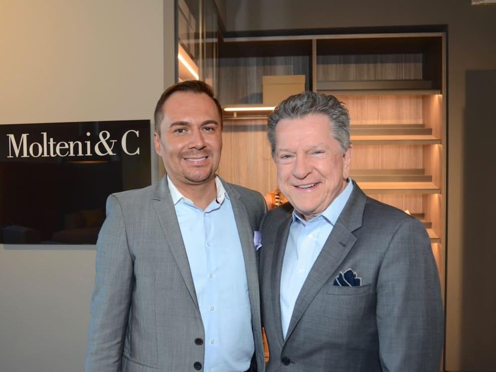 BeDesign party, Adrian Due\u00f1as, Bill Stubbs