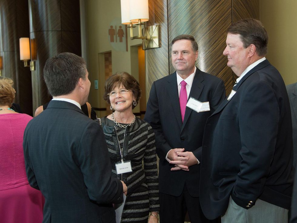 Belinda and Louis Jones at the Brookwood luncheon April 2014
