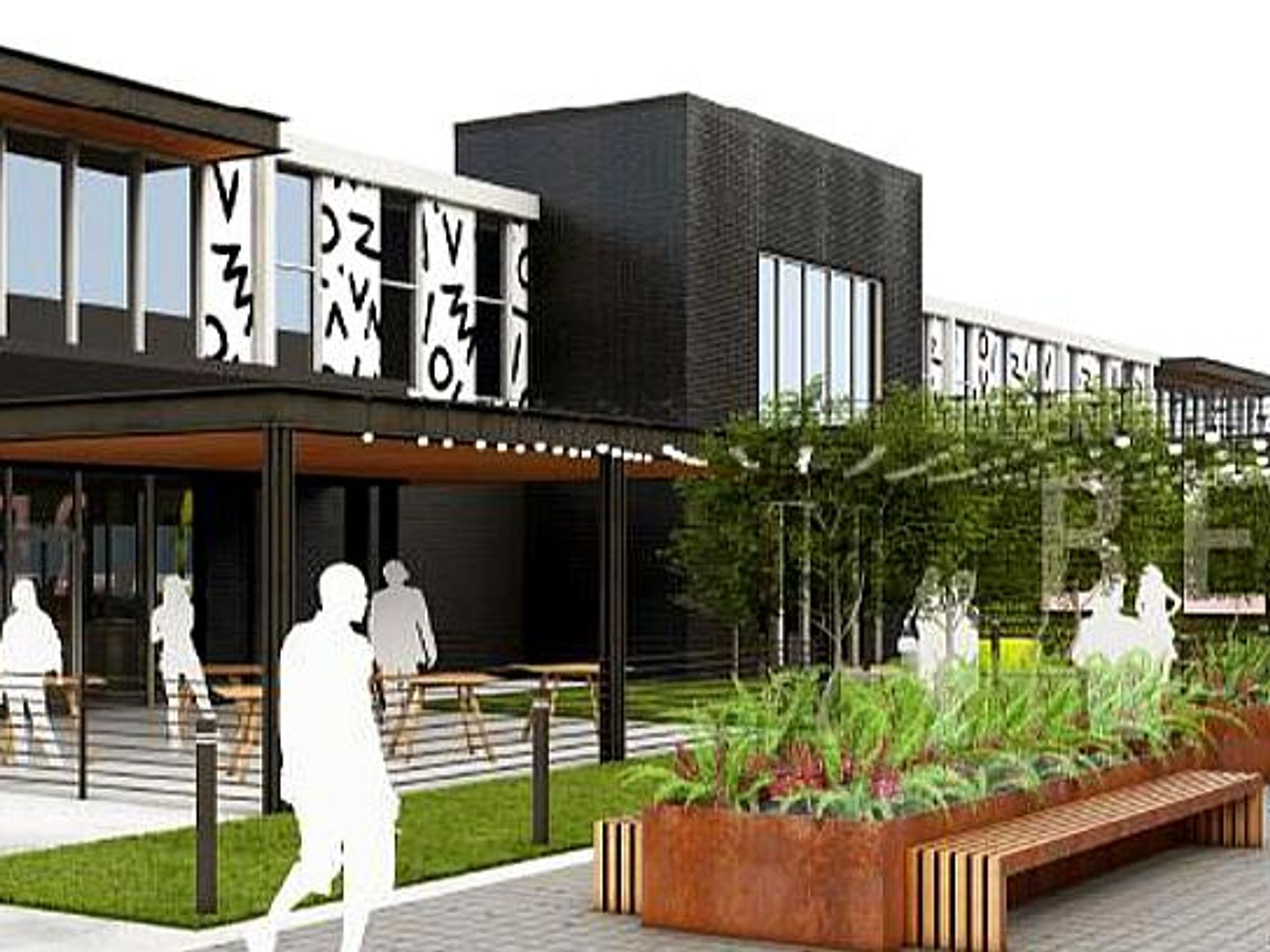 Bellaire Triangle rendering 2022