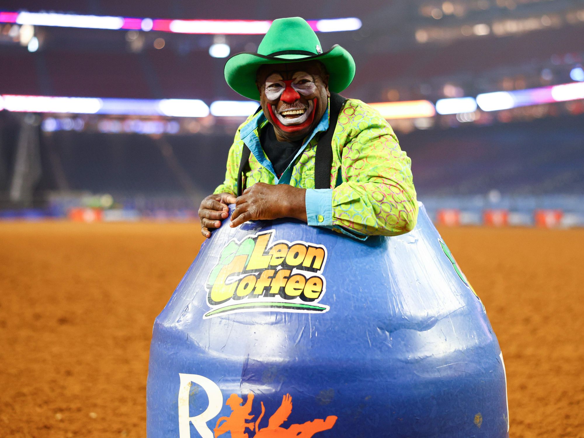 Beloved rodeo clown Leon Coffee enters RODEOHOUSTON Hall of Fame