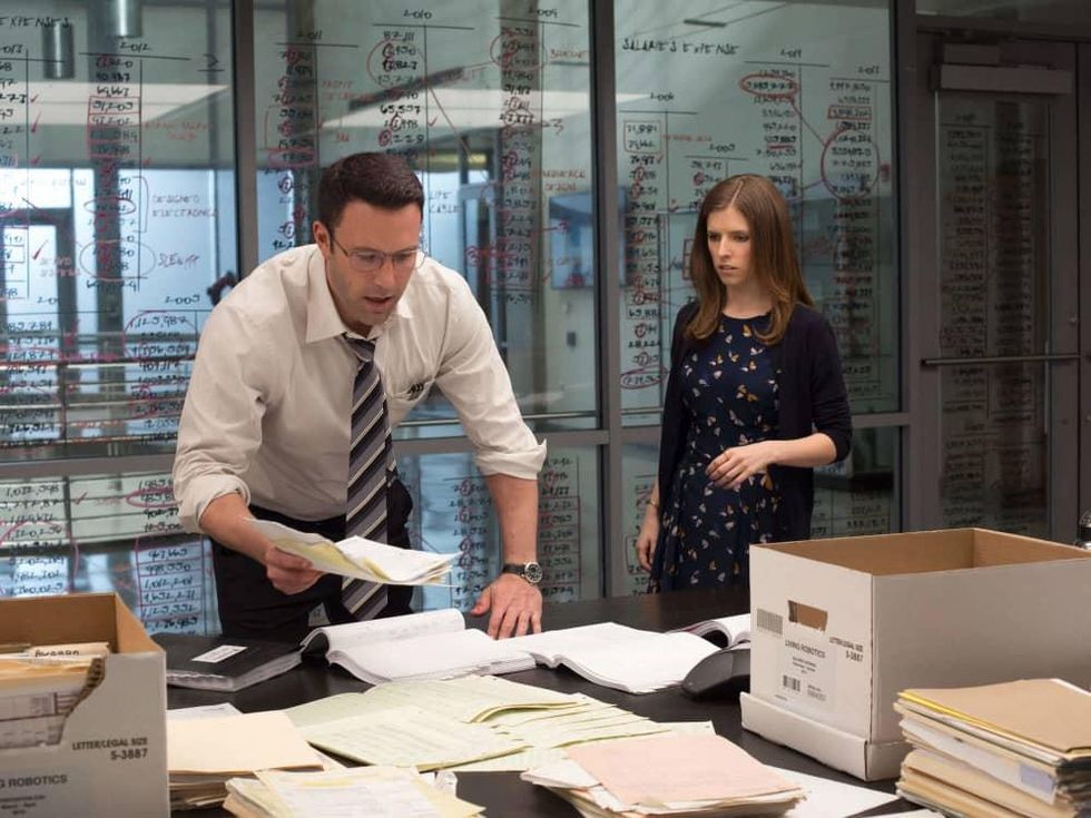 Ben Affleck and Anna Kendrick in The Accountant