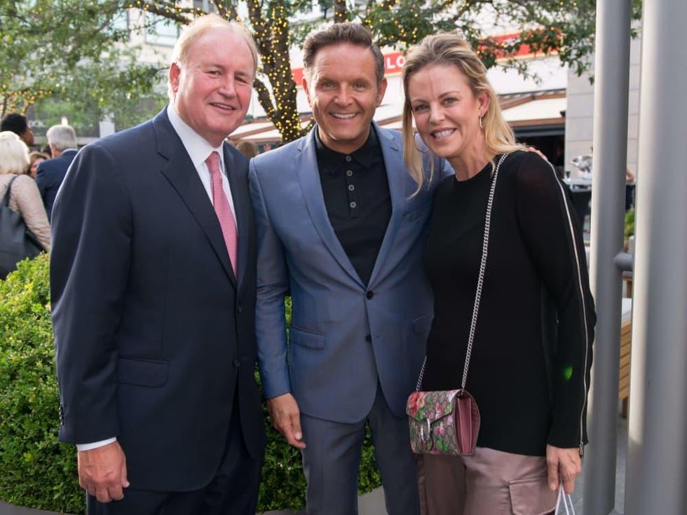 Ben-Hur premiere, Aug. 2016, Elizabeth Petersen, Mark Burnett, Gary Petersen