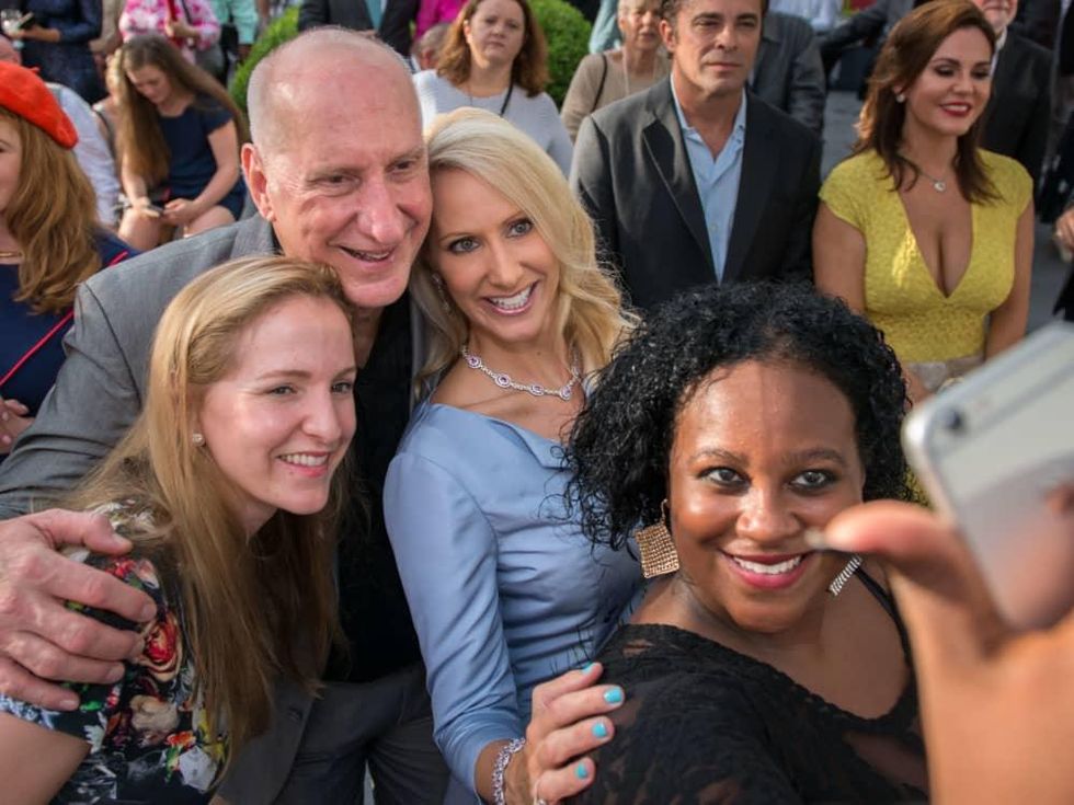 Ben-Hur premiere, Aug. 2016, Kelly Krohn, Tracy Krohn, Laurie Krohn, Erica Davis