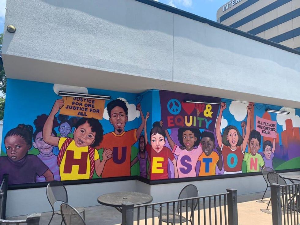 Ben & Jerry's social justice mural