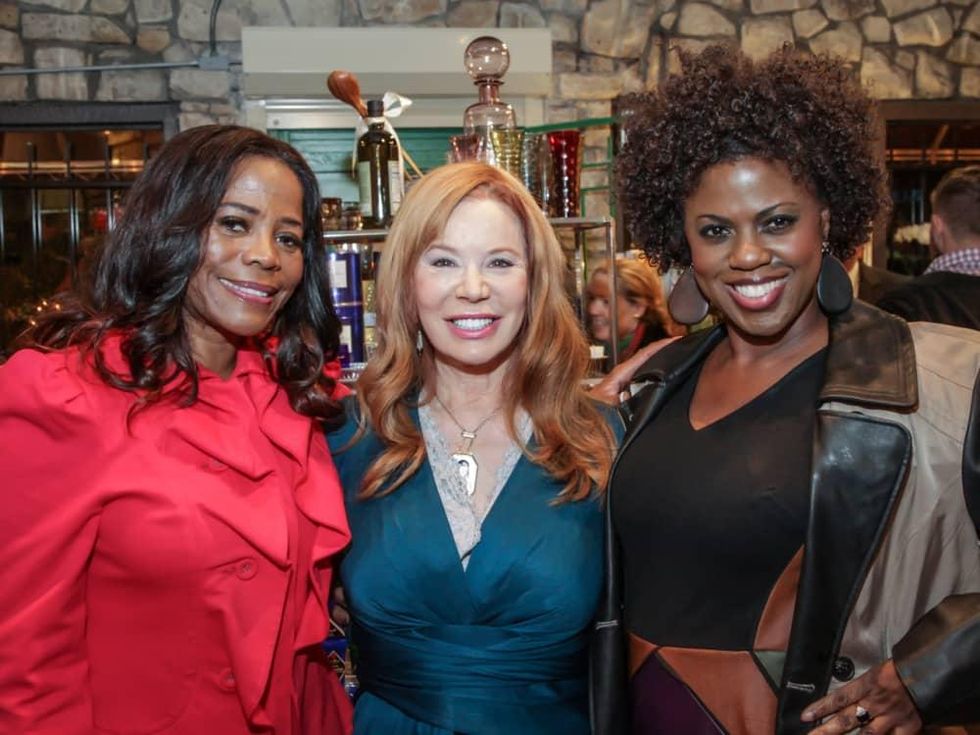 Ben Rose fundraiser Darian Ward, Cindi Rose, Priscilla Anderson
