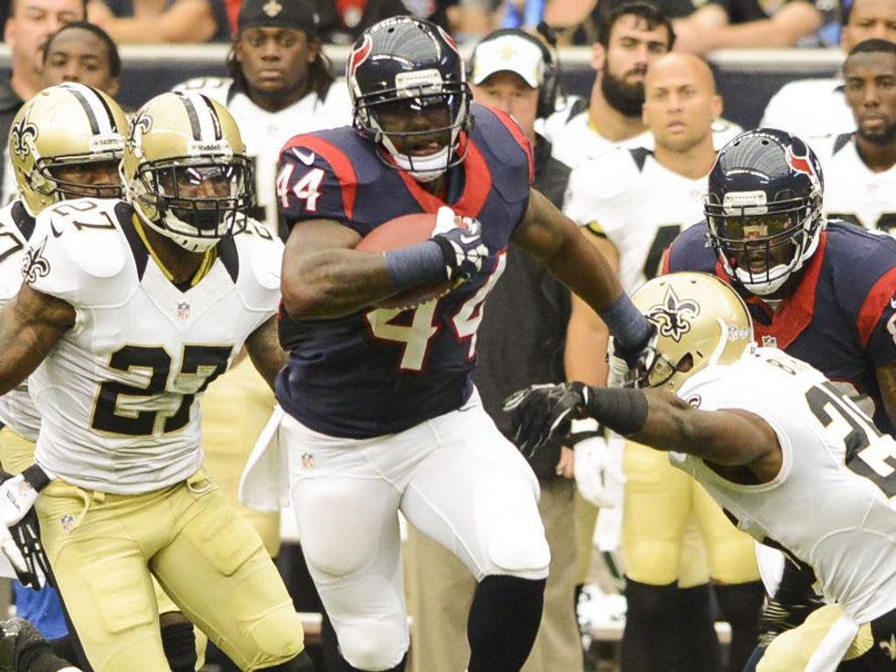 Ben Tate Texans Saints close