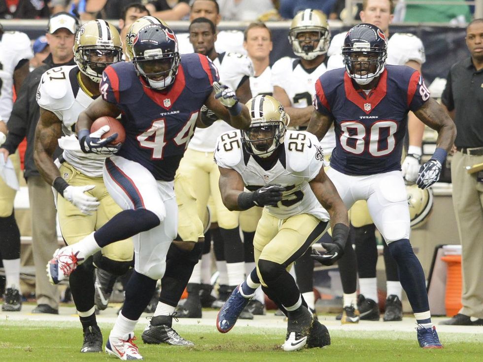 Ben Tate Texans Saints run