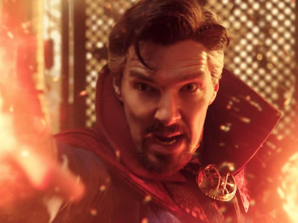 Benedict Cumberbatch in Doctor Strange in the Multiverse of Madness