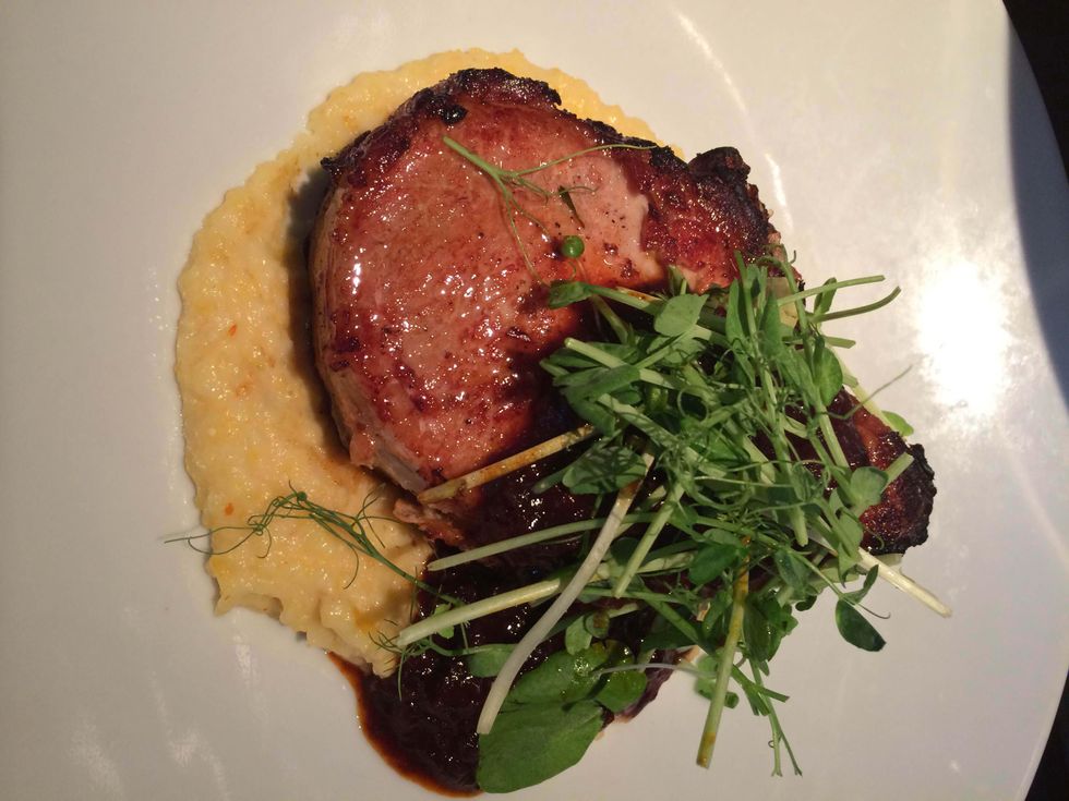 Benjy's Houston Restaurants Weeks pork chop