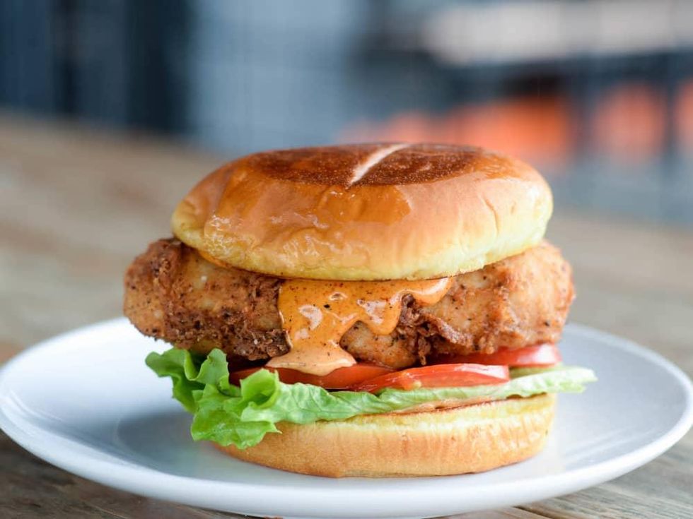 Bernie's Burger Bus chicken classic