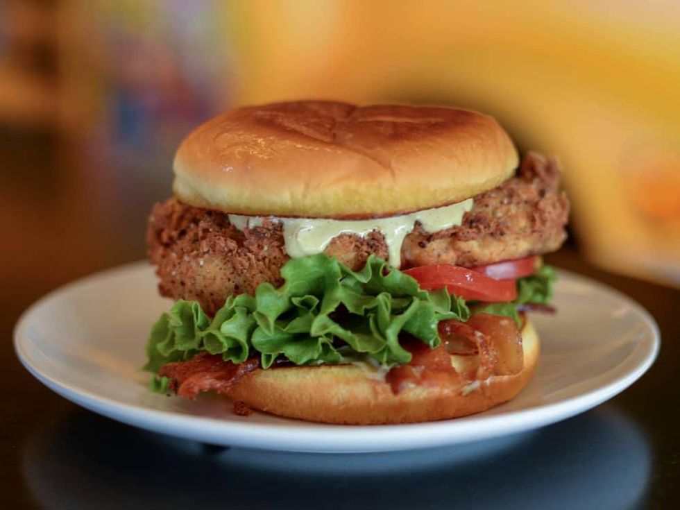 Bernie's Burger Bus chicken club