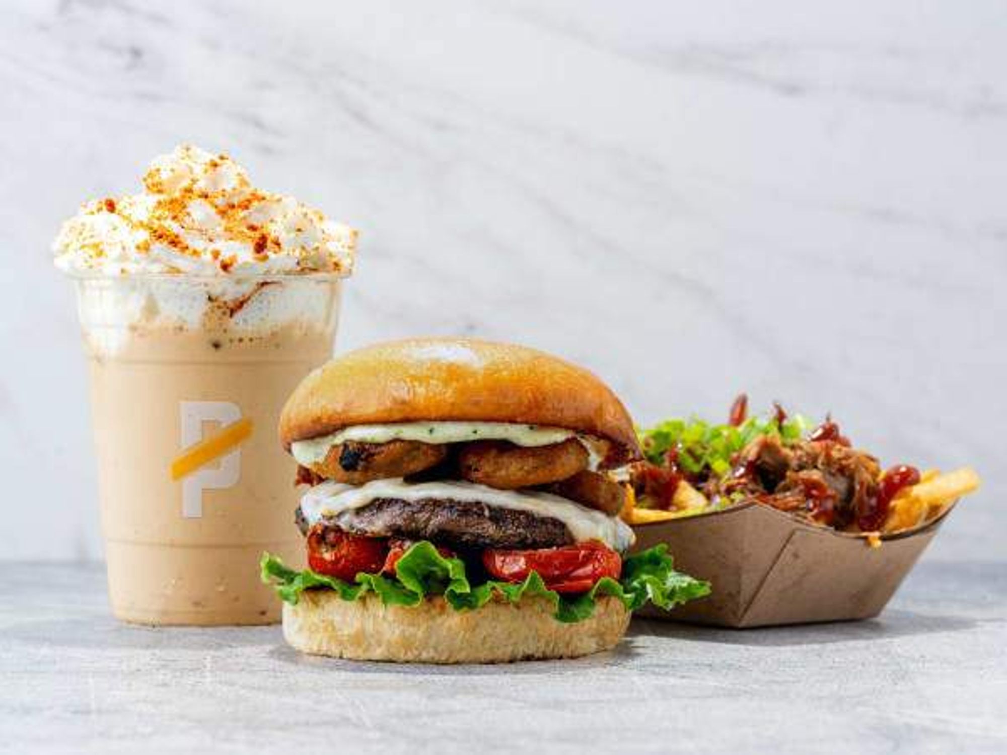 Bernie's Burger Bus Pincho menu