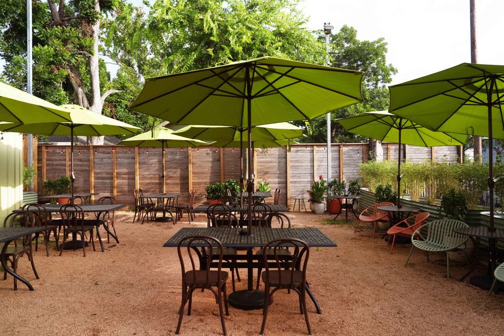 Berwick's Birds of Paradise bar patio