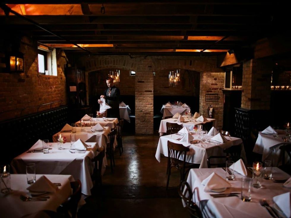 Bess Bistro Austin restaurant interior