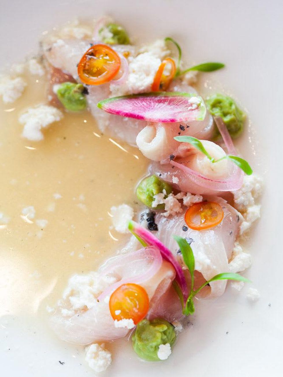 Best Chef You Haven't Heard of, Gabriel Medina of Soma Sushi August 2013 Hamachi Yuzu Ceviche