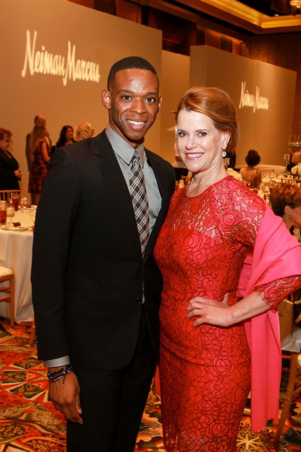 Best Dressed Luncheon, March 2016, Christopher Mitchell, Jill Devlin