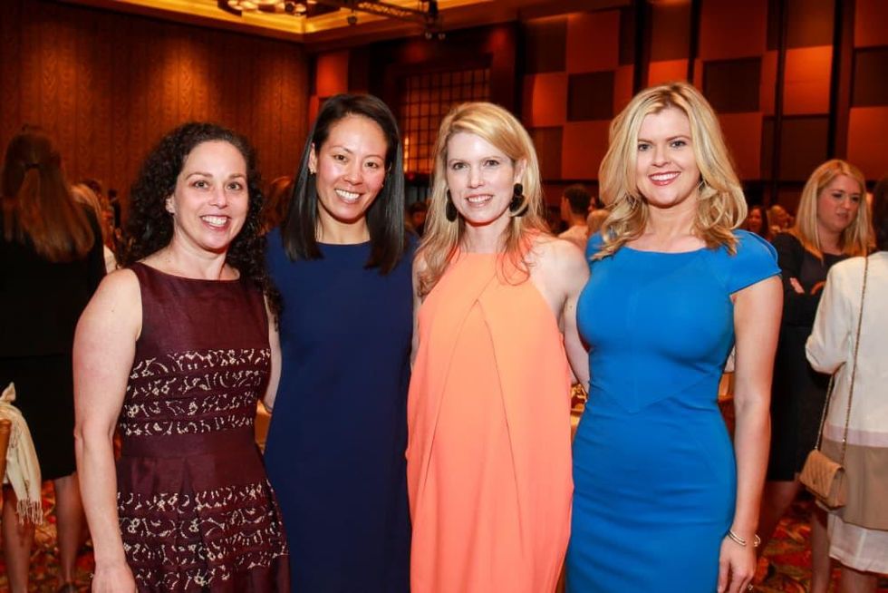 Best Dressed Luncheon, March 2016, Viviana Denechaud, Ting Bresnehan, Courtney Toomey, Ashlee Love