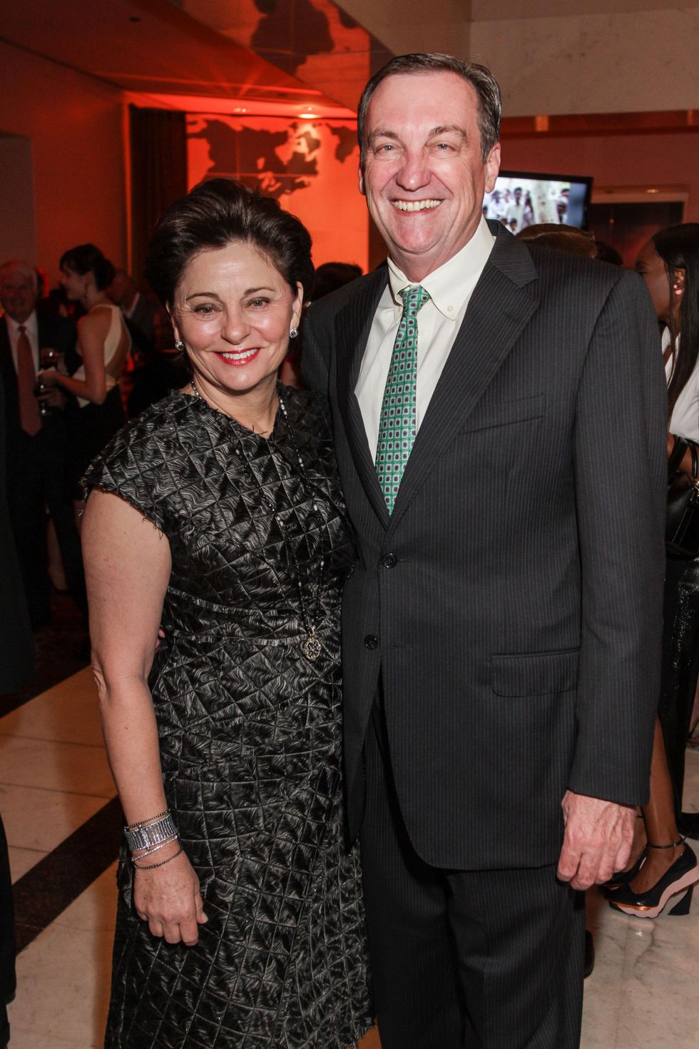 Beth Madison and Ralph Burch at the Medical Bridges Gala September 2014
