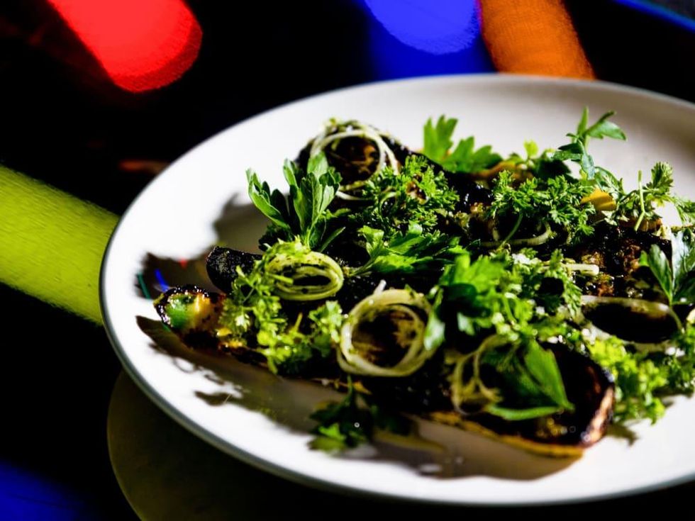 Better Luck Tomorrow charred spring squashes